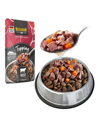 BELCANDO SOBRES MASTERCRAFT TOPPING TERNERA 100 GR X 12 UNID