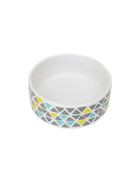 BRNX PLATO CERÁMICA MOSAICO CELESTE TALLA M