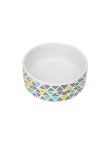 BRNX PLATO CERÁMICA MOSAICO CELESTE TALLA L