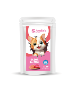 AMALIA'S NUTRA GATOS POUCH SALMON 85GR 1 UN