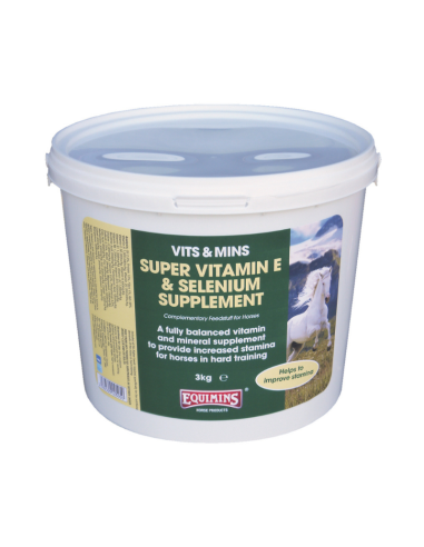 EQUIMINS SUPLEMENTO SUPER VITAMINA E 3KG
