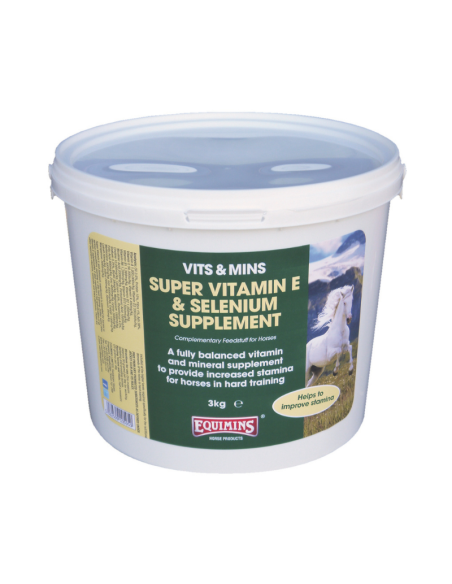 EQUIMINS SUPLEMENTO SUPER VITAMINA E 3KG