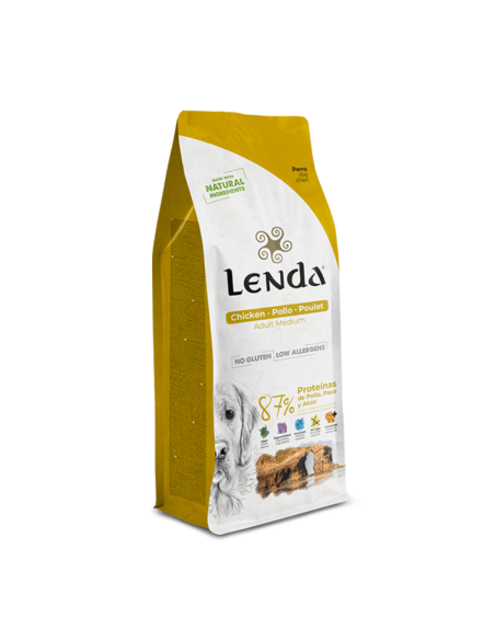 LENDA PERRO SABOR POLLO 12 KG