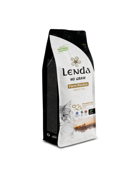 LENDA GATO ADULTO SABOR AVES DE GRANJA GF 7 KG